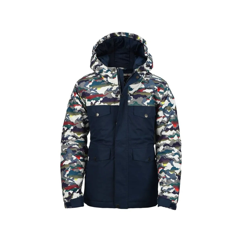 Arctix Kids Slalom White Multi Camo Jacket Size Meedium (10/12) New With Tags